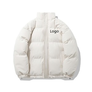Wholesale Men's <b>Winter</b> Outdoor Warm Breathable Zipper Customized Logo Fashionable Casual Down <b>Jackets</b> - Product Image 2