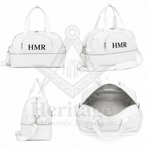 Sacs de sport et de voyage en polyester de haute qualité pour la franc-maçonnerie, les confréries et les vêtements grecs, sacs fourre-tout et sacs de sport pour la franc-maçonnerie - Product Image 5