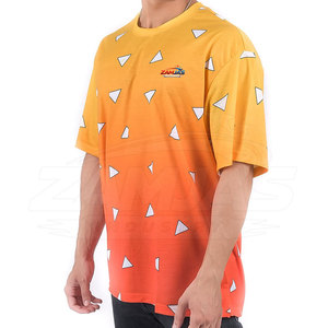 Camisetas holgadas y transpirables con estampado urbano para hombre, muy vendidas, 100% algodón, ligeras, camisetas extragrandes para hombre - Product Image 5