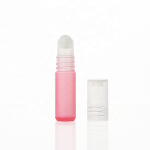 Botellas enrollables rosadas de plástico vacías recargables de 4ml al por mayor - Product Image 1