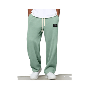 <b>Men's</b> <b>Winter</b> Sports Casual <b>Trousers</b> Trendy Brand Mid Waist Fleece Quick Dry Loose Hanging Straight Leg Wide Leg Sweatpants - Product Image 4