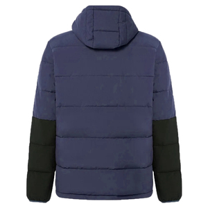 Blouson matelassé coupe-vent à capuche pour homme - Léger, écologique, résistant à l'eau, tricoté, fermeture éclair unie, style streetwear - Product Image 5