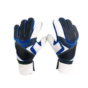 Gants de gardien de but professionnels en latex imprimés sur mesure, pour l'extérieur, à doigts entiers, antidérapants, avec sangle de poignet réglable, vente en gros, support OEM - Product Image 5