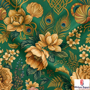 Tela de Poliéster Premium con Estampado Digital, Material Textil Suave y Duradero para Vestidos, Prendas y Fabricación de Textiles para el Hogar - Product Image 1