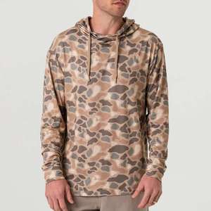 Hoodie de pêche en tricot polyester anti-UV avec impression par sublimation, finitions personnalisées, étiquettes privées et production en gros en usine - Product Image 3
