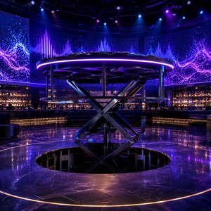 Antideslizante 360 °   Plataforma Giratoria Elevadora Estable para Espectáculos en Vivo y Eventos - Product Image 2