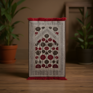 Alfombra de Oración Namaz de Poliéster Suave de 26x46 al por Mayor, Alfombra Janath para Mezquita y Hogar, Alfombra de Oración Islámica Suave al por Mayor - Product Image 3