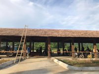 Bungalow Préfabriqué Écologique Vietnamien de 10-200 m² à Design Moderne avec Ventilation Naturelle pour Restaurant ou Espaces Carrés