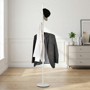 OEM Modern Home Storage Coat Rack Stand Indoor Metal Iron Furniture Taiwan Living Room Furniture <b>Suit</b> <b>Hanger</b> 3 Hooks 1 Coated - Product Image 1