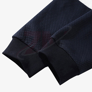 เสื้อฮู้ดบล็อกสีสำหรับผู้ชาย เสื้อผ้ากีฬา เสื้อฮู้ดออกกำลังกาย เสื้อฮู้ดผ้าโพลีเอสเตอร์ระบายอากาศได้ดี เสื้อฮู้ดลำลองสไตล์สตรีทแวร์ - Product Image 5