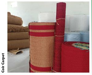 Eco Friendly and Biodegradable Coir Fiber <b>Carpet</b> <b>Roll</b> for Sidewalks and Garden Pathways - Product Image 2