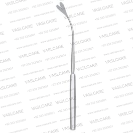 Écarteur d'épiglotte Reichert 24 cm – Instruments ORL – Outil d'exposition endolaryngée et pharyngée de haute précision 9,5 pouces par Vaslcare - Product Image 3