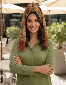 Premium Custom <b>Printed</b> Square Scarf Lightweight Soft Women Headscarf Fashion <b>Accessory</b> Low MOQ OEM ODM Fabric Manufacturer - Product Image 6