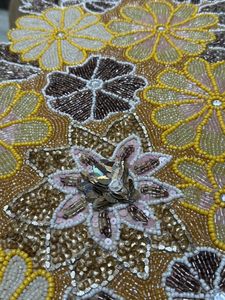 Embroidered Floral <b>Table</b> <b>Runner</b> Bohemian Style Multi Color Pattern Home Decor Durable Hand Washable - Product Image 5