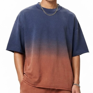 เสื้อยืดซันเฟดแฟชั่นใหม่ล่าสุด ราคาขายส่ง สั่งพิมพ์ลายได้ตามต้องการ ผลิตโดยโรงงานมืออาชีพ เสื้อยืดซันเฟดสำหรับฤดูร้อน - Product Image 1