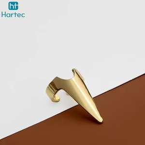Meilleur produit : Outils de séparation des cheveux en or et argent poli, accessoires métalliques pour la sectionnement des mèches, pour salons de beauté, vente en gros - Product Image 5