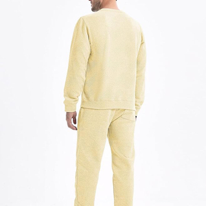 Suéter de Punto Jacquard de Dos Piezas para Hombre, Calidad Premium, Transpirable, Elegante, Cómodo, Estilo Invernal de Moda - Product Image 4