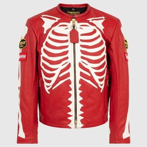 เสื้อแจ็คเก็ตหนังวานสัน รุ่นเลเธอร์โบนส์ - Product Image 1