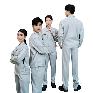 Vêtements de travail pour électriciens à bon prix avec logo, polyester et coton, vêtements de chantier, combinaison de soudeur, vêtements de ferme, vêtements de travail personnalisés OEM/ODM - Product Image 1