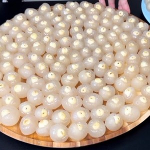 Longanes séchées enrobées de graines de lotus en gros – Fournisseur de fruits secs tropicaux du Vietnam - Product Image 4