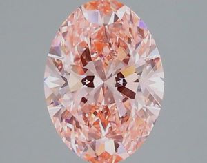 Diamants de laboratoire de qualité supérieure, couleur rose vif fantaisie, ovales, certifiés IGI, 2,50 carats, clarté VS2, prix direct usine. - Product Image 4
