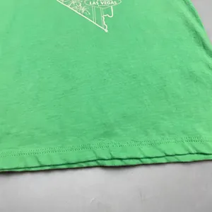 T-shirt vert imprimé pour enfants, manches courtes, col rond, motif graphique, tenue décontractée d'été, commande en gros, coton doux - Product Image 6