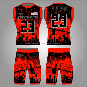 Uniformes de Flag Football 7v7, Diseño Transpirable, Uniformes de Entrenamiento de Equipo 7 contra 7 de Alta Calidad, Uniforme Juvenil de Flag Football 7v7 - Product Image 1