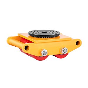Plataforma Rodante para Maquinaria Machine Skate 6T, Capacidad de 13228 Libras, Transportador de Maquinaria de Construcción con Rotación de 360 Grados - Product Image 3