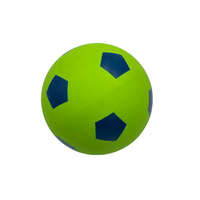 Ballon de football rebondissant de 60 mm en caoutchouc pour enfants, jouet d'extérieur, couleur personnalisée