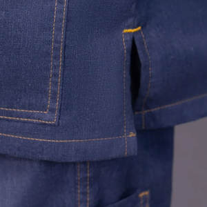 Uniforme Quirúrgico de Tela Transpirable, Personalizado, de Primera Calidad, con Aspecto Sencillo, Conjunto de Uniformes Quirúrgicos Profesionales y Cómodos - Product Image 4