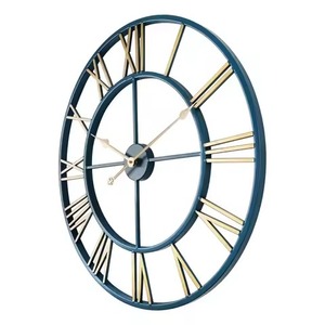 Latest Design Unique Metal Wall <b>Clock</b> Quartz Analog Silent Gifting Use Living Room Office Decoration Use Wall <b>Clock</b> - Product Image 5
