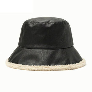 Chapeaux Bob de Pêcheur en Cuir Véritable Tendance pour Usage Quotidien et Extérieur, Fourrure Luxe Couleur Personnalisée Hiver Chaud Unisexe Standard - Product Image 5