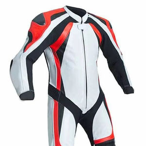 ชุดกีฬาขี่มอเตอร์ไซค์หนังวัวหนังจิงโจ้  แบบสั่งตัดพิเศษ  ทนไฟ กันน้ำ แห้งเร็ว  สำหรับทุกเพศ - Product Image 6