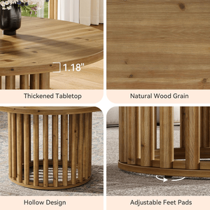 Tavolino da Caffè/Tea Convertibile in Stile Nordico con Piano in Marmo e Base in MDF per Soggiorno, Ideale per Piccoli Spazi - Product Image 4