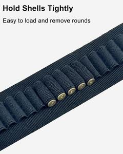 Cinturón de Cartuchos de Nylon de 50 Cartuchos Calibre .22 con Sistema MOLLE, Cinturón Táctico Ajustable para Caza - Product Image 4