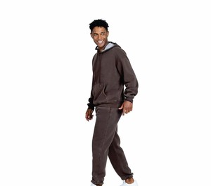 Ensemble de survêtement en molleton de coton pour homme, sweat à capuche zippé et pantalon de jogging, personnalisable, marque privée, OEM, ODM, vêtements de sport haut de gamme - Product Image 2