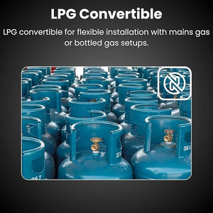 Horno de Gas Empotrado T-e-k-n-i-x BITK263GSX de 63L, Acero Inoxidable - Product Image 6