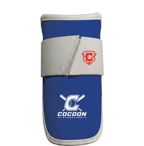 Protège-coude de baseball tendance en néoprène personnalisé de haute qualité, vert sarcelle, en PU, équipement de protection sportif pour adulte, réglable, avec logo par transfert thermique - Product Image 5
