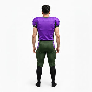 Wholesale American <b>Football</b> Jersey Uniform Set Custom Team Apparel Bulk <b>Football</b> Gamewear Training Uniform <b>Football</b> Pants Team S - Product Image 5