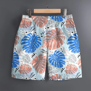 Shorts de Playa para Hombre con Estampado 3D de Plantas Hawaianas, Secado Rápido, Casuales, Deportivos, de Verano, a la Moda - Product Image 2