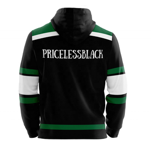 Sweat à capuche de hockey sur glace personnalisé, unique et abordable, 100% polyester sergé, maillot de sport avec lacets, service OEM, couleur personnalisée, imperméable - Product Image 4