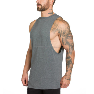 Nouveau design, débardeur pour homme en coton 3D, bouton, confortable, sans manches, séchage rapide, respirant, fitness, musculation, entraînement, salle de sport - Product Image 2