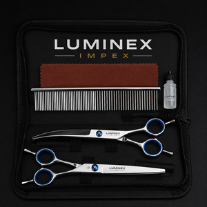 Ciseaux professionnels pour toilettage des animaux, pour couper les poils des animaux, ciseaux de toilettage pour une coupe lisse et facile, professionnels - Product Image 4