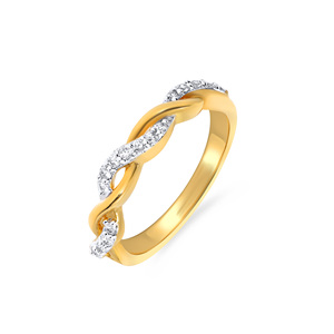 Bague solitaire en or massif de qualité supérieure pour femmes, bague de mariage artisanale, fabricant de bijoux sur mesure, élégante - Product Image 1
