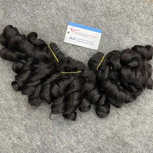 Extensions de cheveux humains vietnamiens bouclés et rebondissants en gros avec fermeture en dentelle HD, boucles douces - Product Image 6