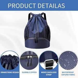 Sac de sport en toile grande capacité pour hommes et femmes - Product Image 6