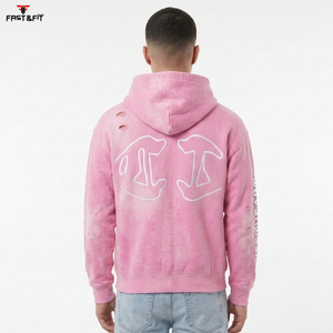 Sudaderas con capucha para hombre, 100% algodón, tejido de punto, nuevo diseño, mejor precio, color sólido, ropa informal, impresión digital, venta al por mayor. - Product Image 5