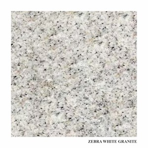 Dalles de granit blanc zèbre très demandées, pierre naturelle polie pour comptoirs, revêtements de sol, revêtements muraux et projets d'intérieur - Product Image 1