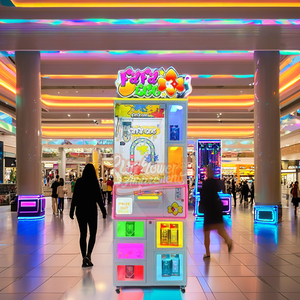Tournesol <span class=keywords><strong>Fafa</strong></span> Egg Prix Distributeur automatique Indoor Amusement Grue Griffe Machine Métal Jeux à jetons - Product Image 2