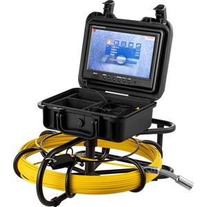 Telecamera per Ispezione Tubi da 150 Piedi con Schermo da 9 Pollici, Impermeabile IP68, Boroscopio con 12 LED Regolabili, Endoscopio Industriale per Fognature - Product Image 1
